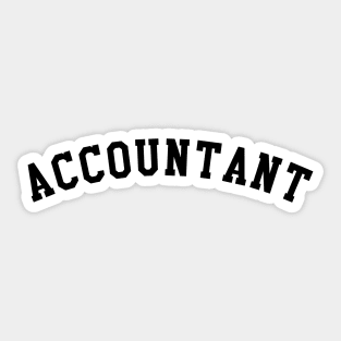 Accountant Sticker